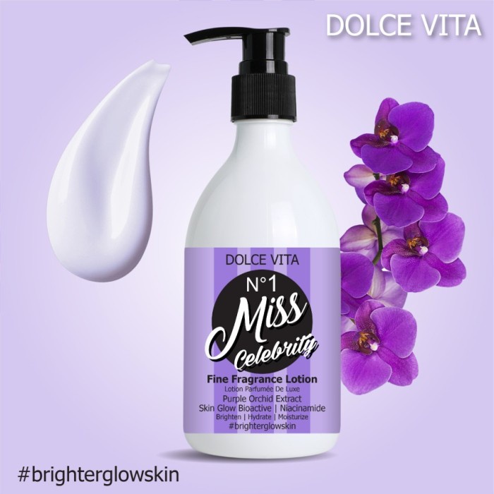 DOLCE VITA FINE FRAGRANCE LOTION 300ML BPOM - LOTION DOLCE VITA - NO.1