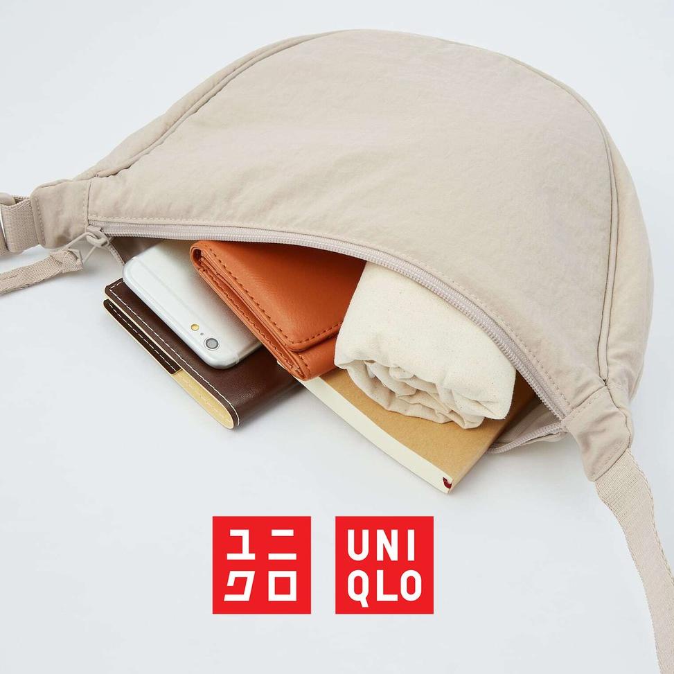 TERBAIK Uniqlo Tas Bahu Mini Bulat Round Sling Shoulder Bag