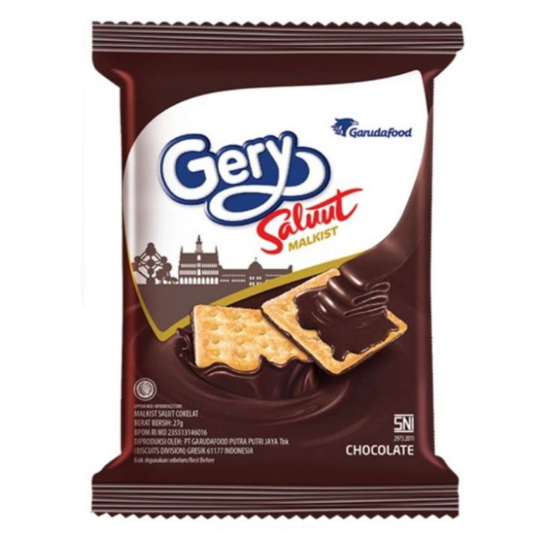 

GERY SALUUT MALKIST COKLAT RENCENG - 10 SACHET