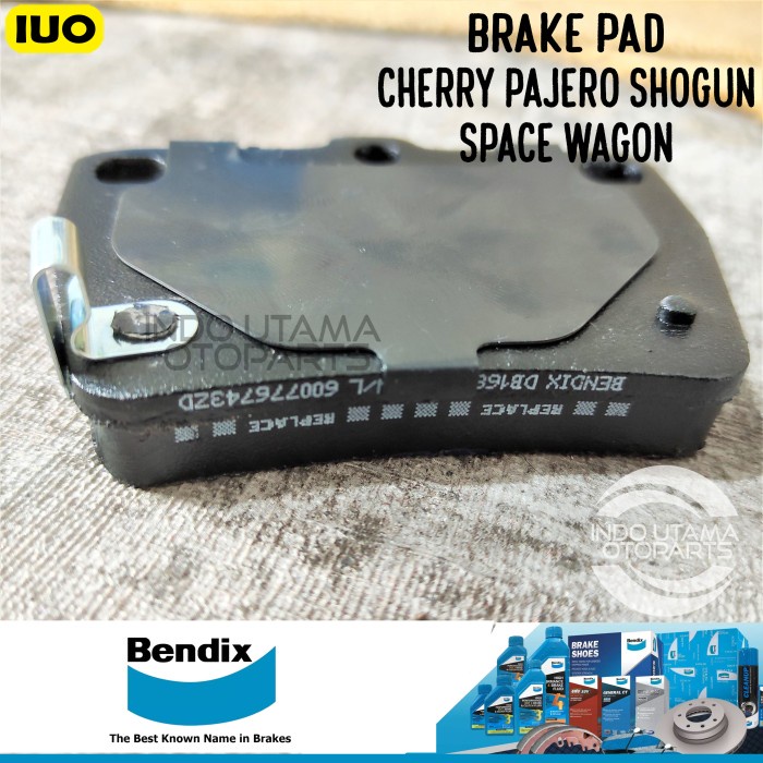 Kampas Rem Belakang RAV 4 (2000-2003) BENDIX Brake Pad DB 1680 GCT