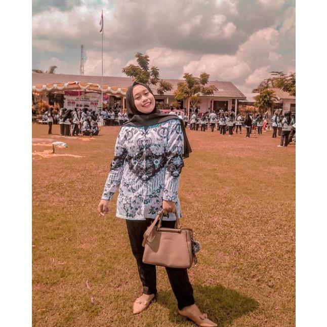 SERANGAM BATIK PGRI WANITA JUMBO||SERAGAM BATIK PGRI EXTRA JUMBO||SERAGAM KERJA WANITA JUMBO.
