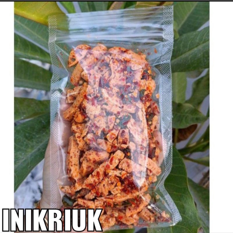 

Basreng pedas daun jeruk Kriuk is The best pokoknya