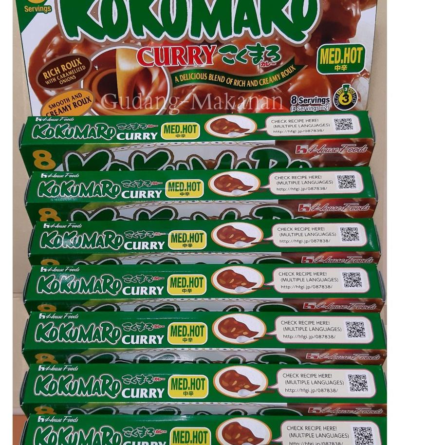 

☻ House Kokumaro Curry Medium Hot Japanese 140gr ☪