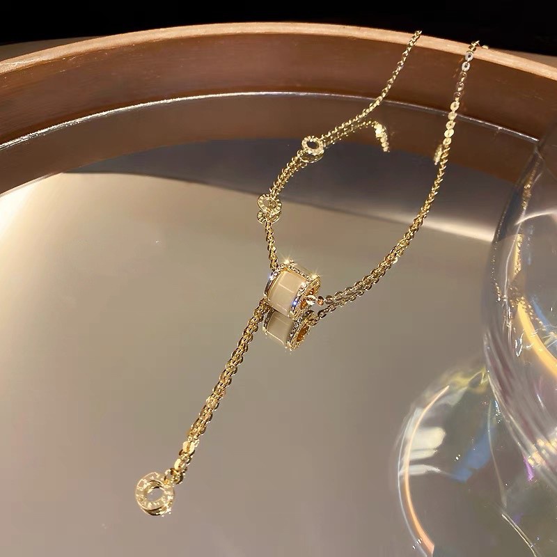 Kalung Opal Gaya Eropa Dan Amerika Untuk Wanita
