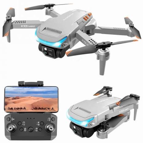 RC DRONE K101 MAX Z888 XT9 DUAL CAMERA 4K ALTITUDE HOLD OPTICAL FLOW
