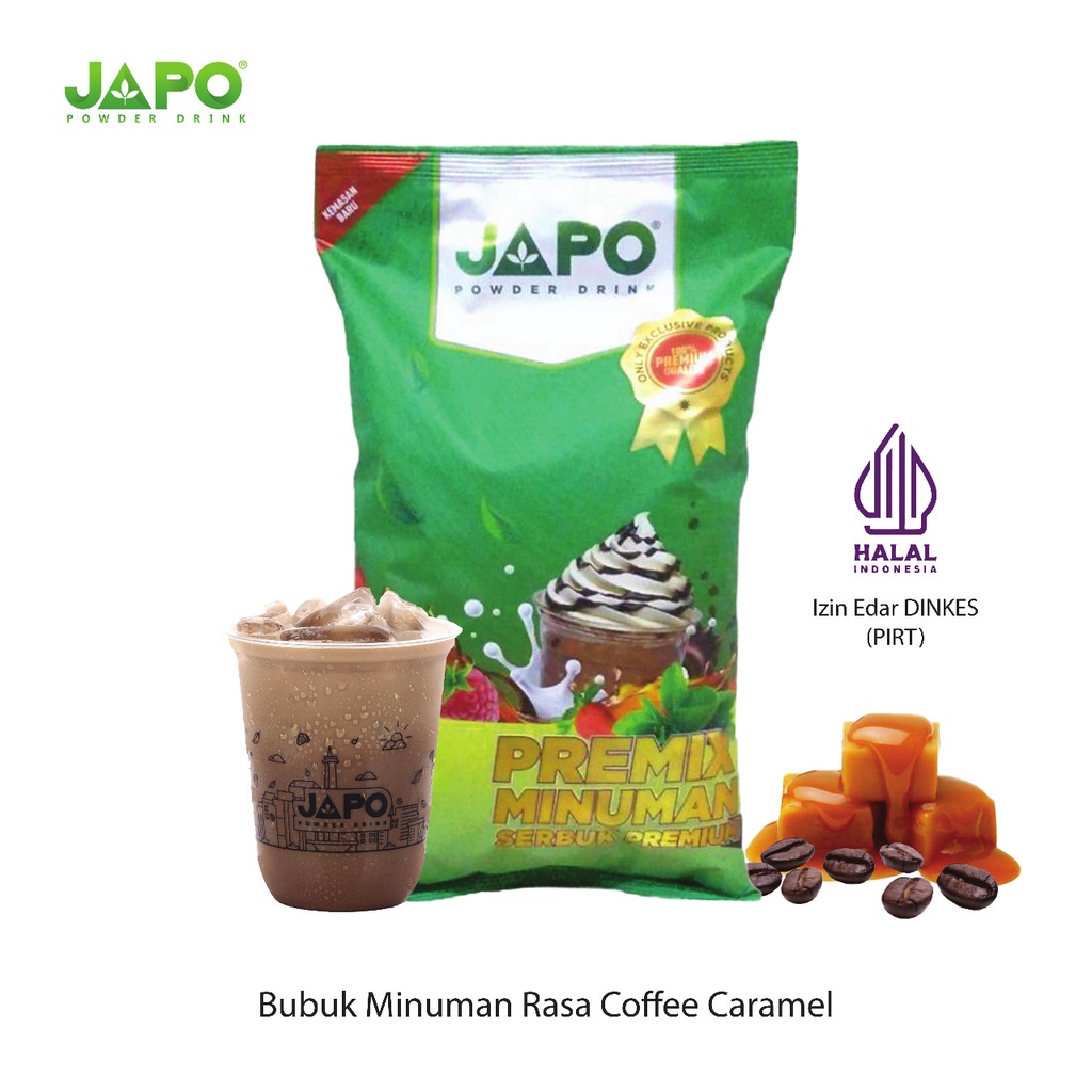 

✨NEW✨ -JAPO Bubuk Minuman Coffee Caramel 1 kg- 1.1.23