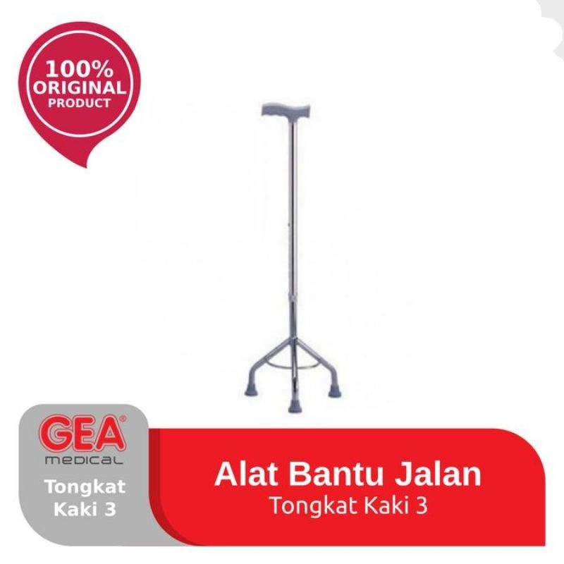 Tongkat kaki 3 GEA / Alat bantu jalan
