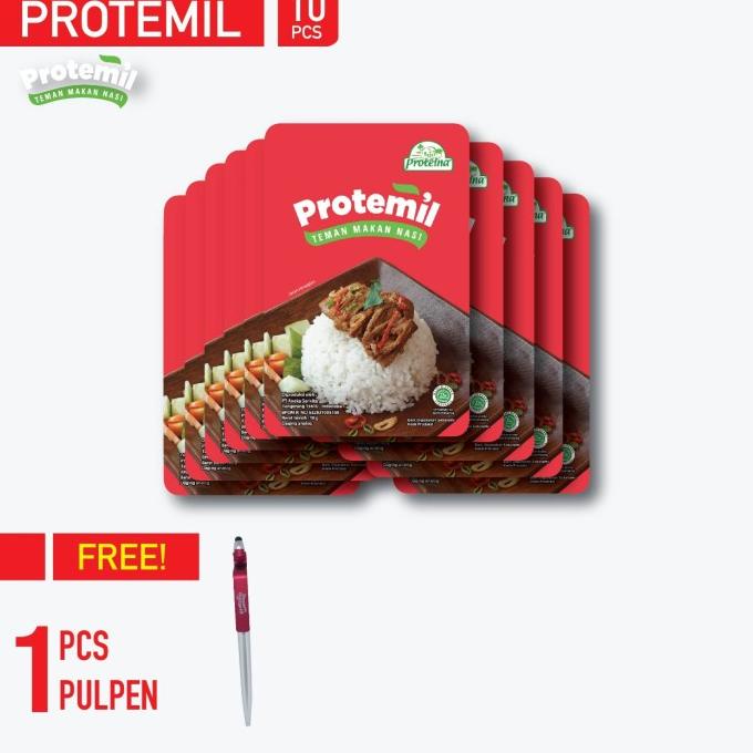 

Protemil 10 pcs + FREE Pulpen TERLARIS