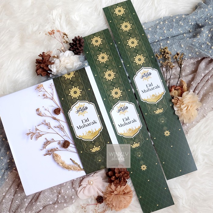 

LONG Paper BELT Lebaran Sabuk Box Hampers Ramadhan SLEEVE Idul Fitri - 11-SLEEVE-MAJID, ready