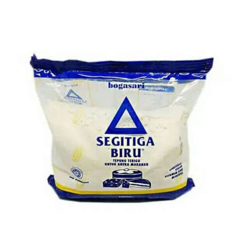 

Tepung Terigu Bogasari Segitiga Biru 1/2 kg