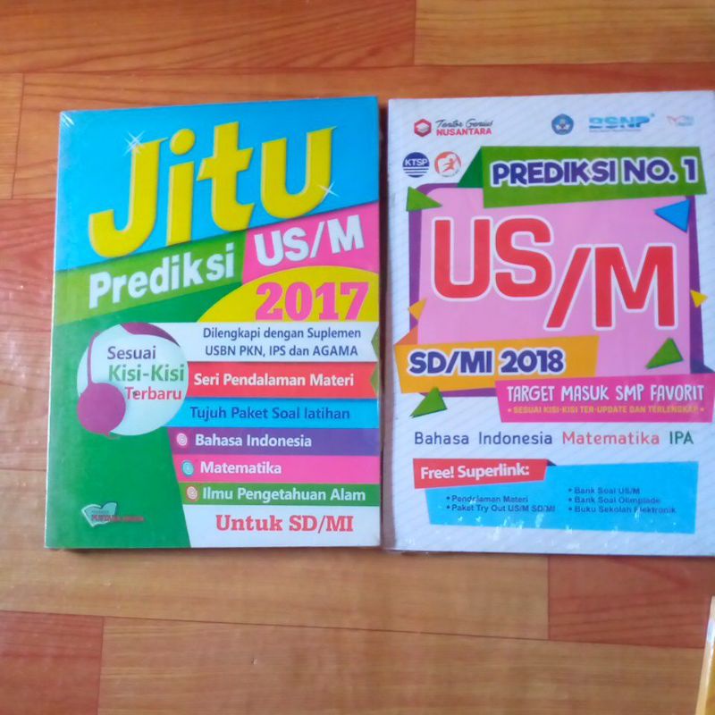 BUKU PREDIKSI UN SD MI 2018 DAN 2017