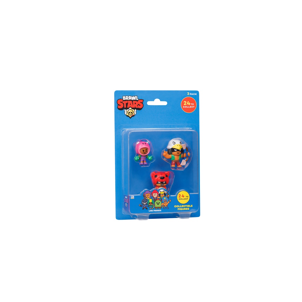 Jual Mainan Mini Action Figure Brawl Stars Figures 3 Pack Shopee
