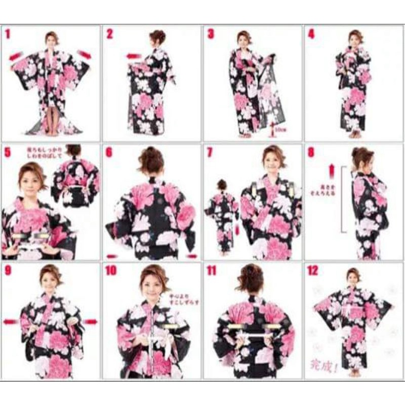 yukata kimono wanita dewasa size S.M.L.XL