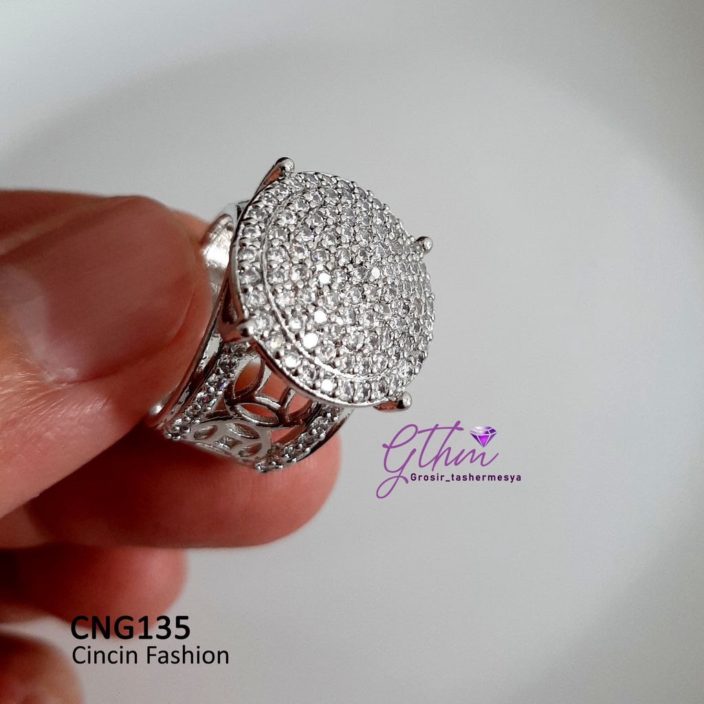 Cincin Wanita Mewah Olla Perhiasan fashion Import Kualitas premium Anti karat cng135