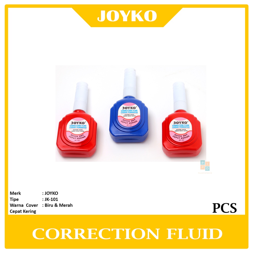 

Joyko - JK-101 Tipex Cair - penghapus Pena - 1 Pcs