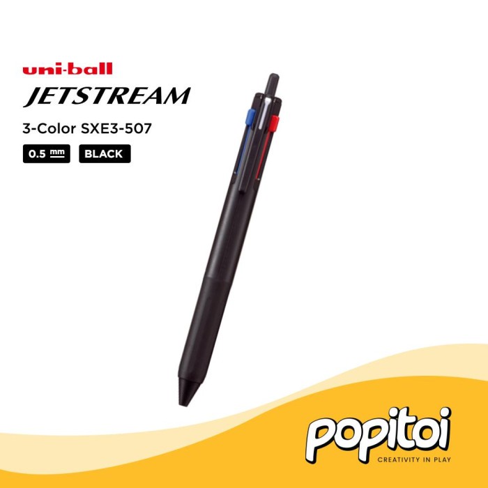 

BISA COD Uni Ball Jetstream 3 Color SXE3-507 0.5 0.7 mm Ballpoint Pen Uniball