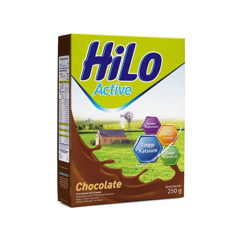 HI-LO ACTIVE 250GR CHOCOLATE