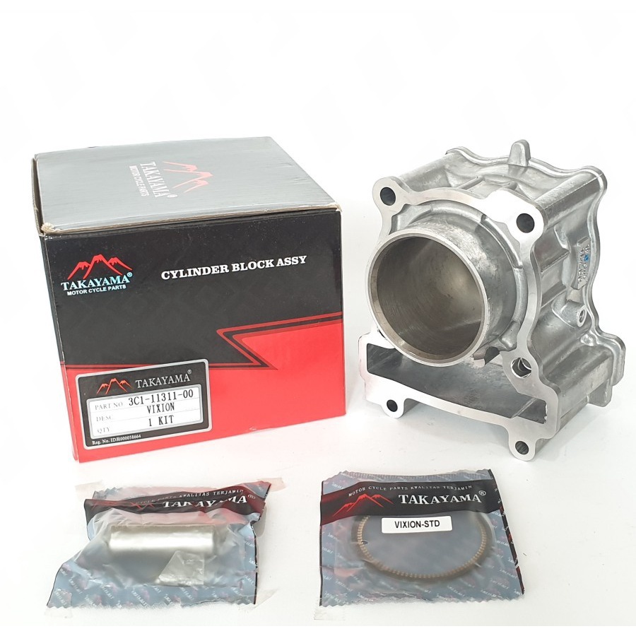 CYLINDER BLOCK + piston + ring VIXION [3C1-11311-00]