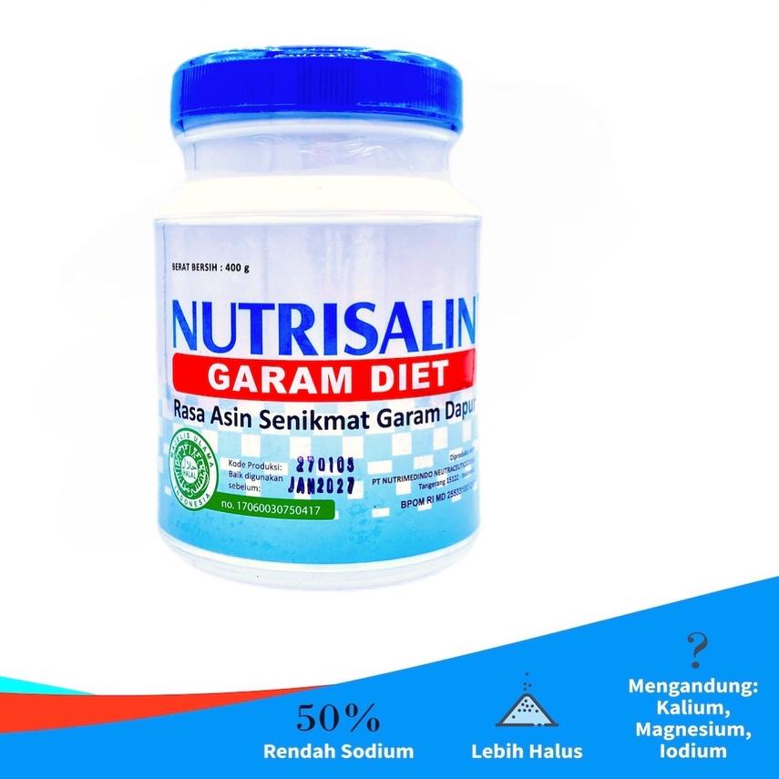 

➸ Nutrisalin Garam Diet 400 gram ✵