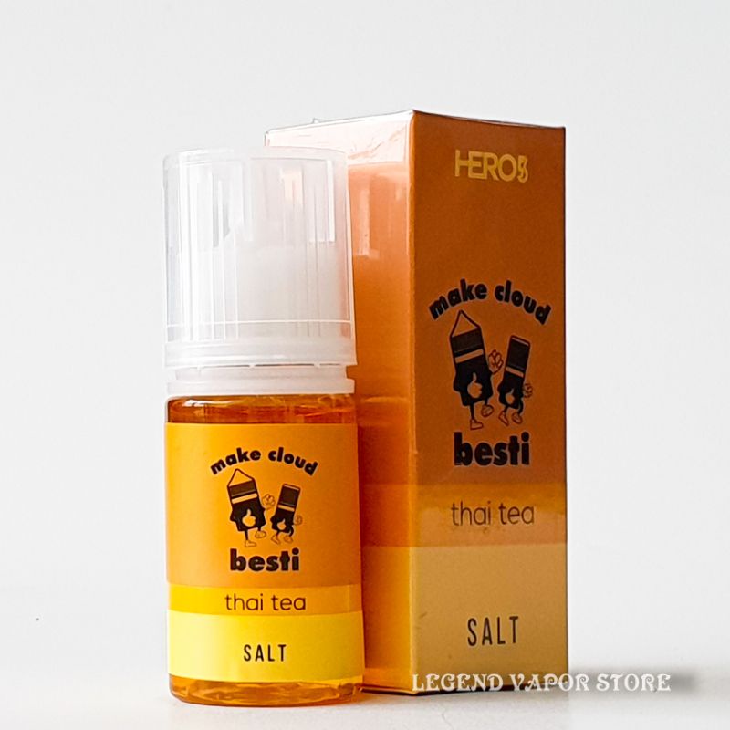 SALT NIC - LIQUID BESTI Thai Tea 30ML 30MG AUTHENTIC By HERO57