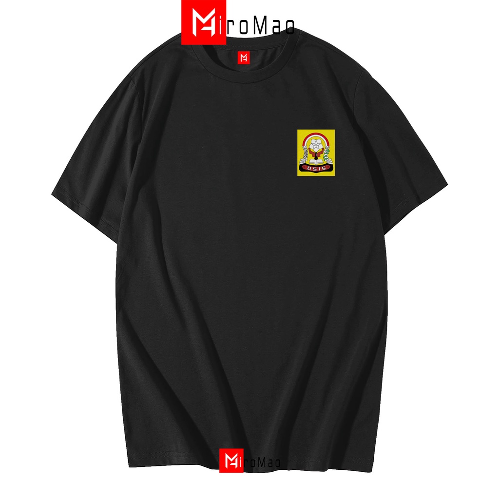 HiroMao Kaos Distro SMA LOGO Cotton Combed 30s Premium Gambar Anime Tshirt Pria Distro Baju Oblong B