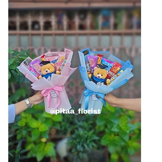 ➹ Buket Wisuda / Buket Boneka Wisuda / Buket Graduation / Buket Snack Wisuda / Hadiah Wisuda ➬