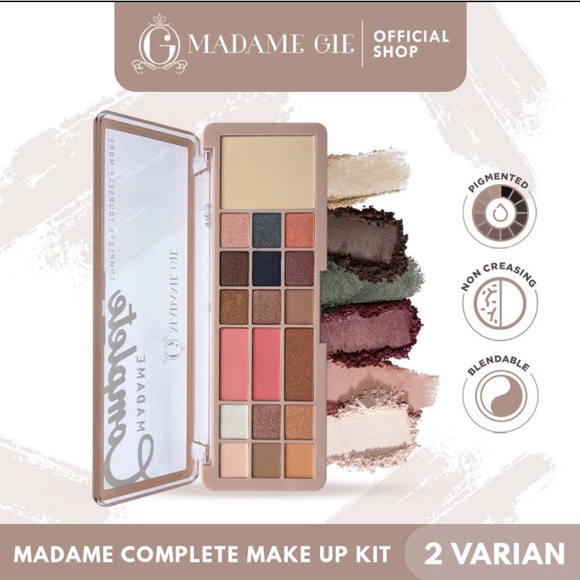 MADAME GIE MADAME COMPLETE MAKE UP KIT PALLETE - MAKE UP FACE PALLETE