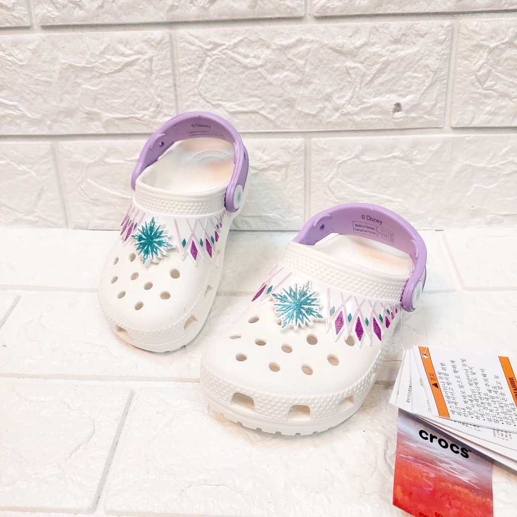 [GRANDGLORIOUS] Sandal Crocs Funlab / Sandal Anak Karakter Pokemon / Frozen New / Sandal Karakter Lucu