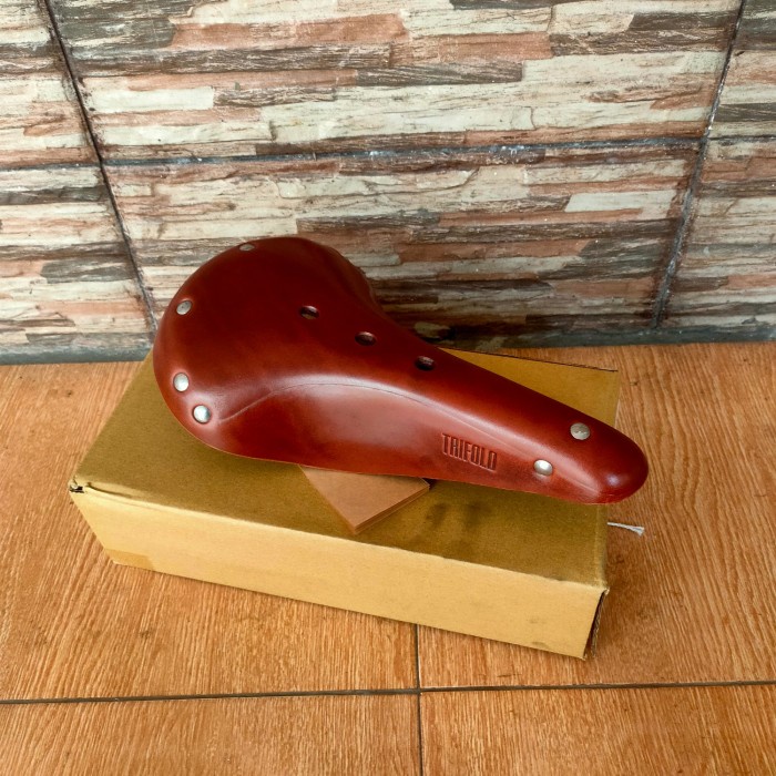 Saddle Sadel Kulit Gyes Gs-24 Coklat