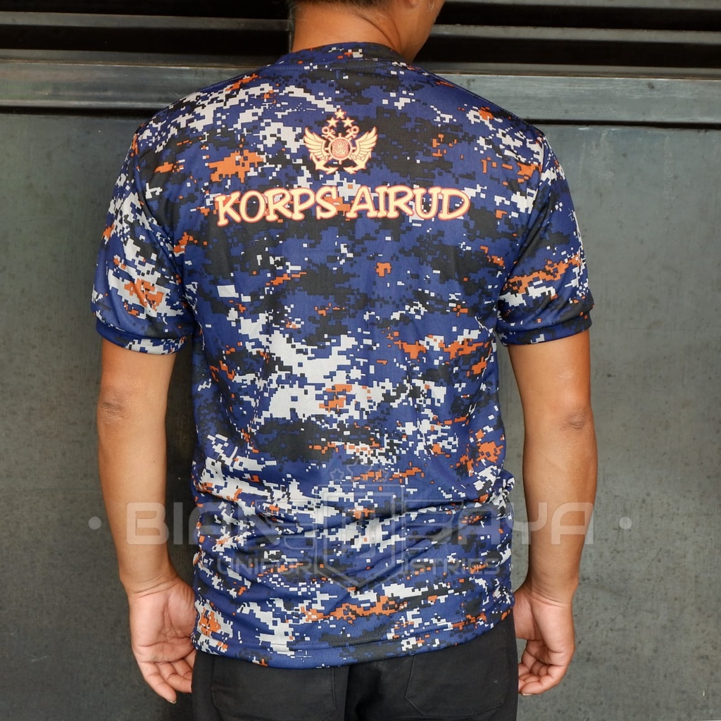 Terbaru Kaos Polisi Polair Lengan Pendek Bahan Dryfit / kaos dinas polisi / kaos dalaman polisi