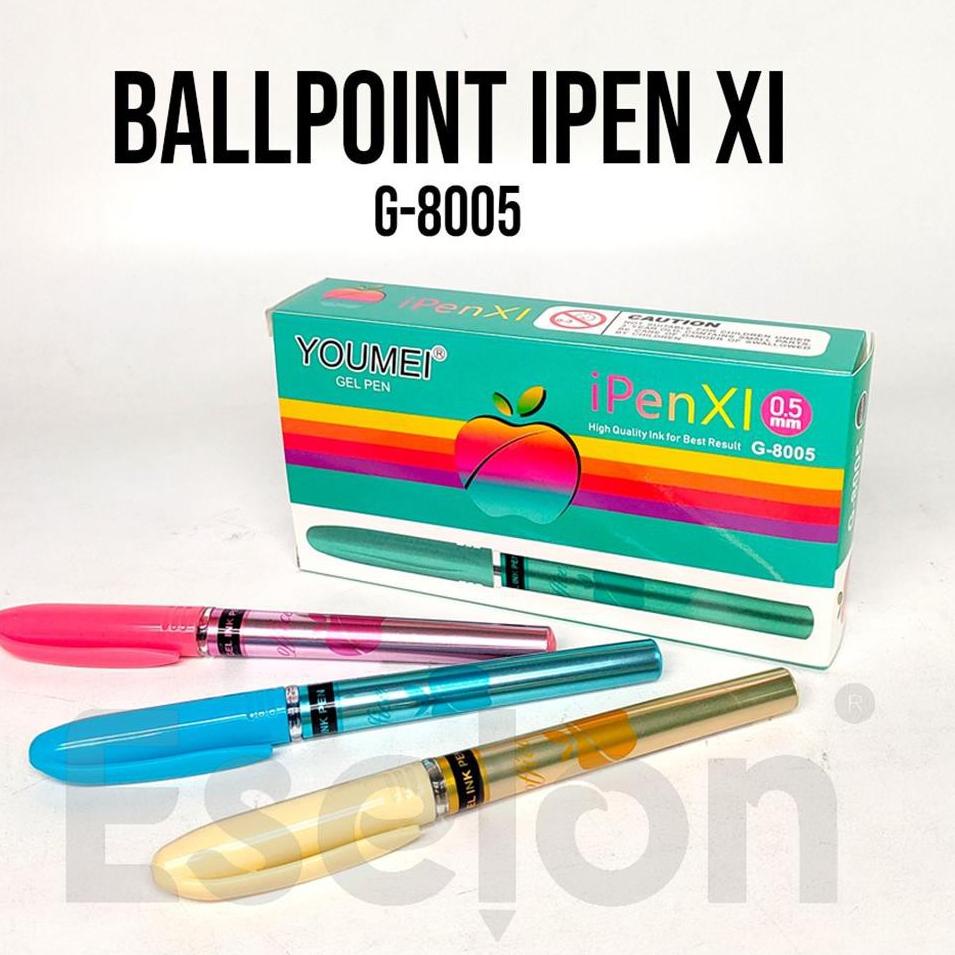 

K95 12pcs pulpen gel/ Pulpen gel iPenXI YouMei 8005 TOP PRODUCT ヂ