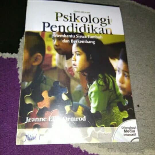 Terlaris Psikologi Pendidikan Edisi 6 Jilid 1 Jeanne Ellis Ormrod Keenam