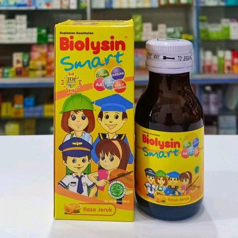 Biolysin Smart Sirup 60ml - Vitamin Otak untuk Anak