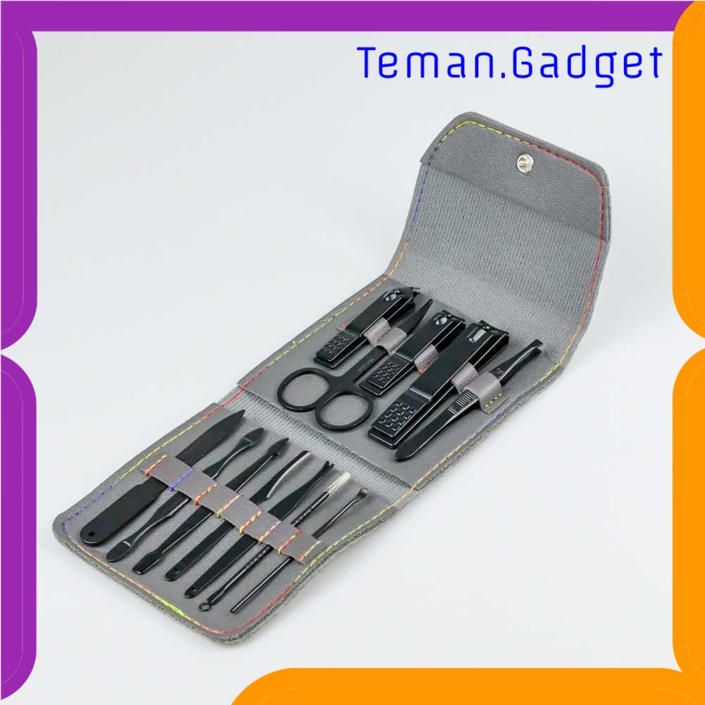 TG - PRW Set Gunting Kuku Manicure Nail Pedicure Kit 12in1 - TCT12