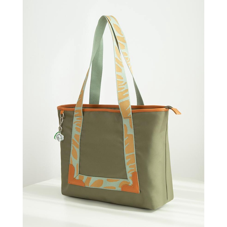 Tas Laptop Macbook Jinjing Designer Canvas Shoulder Strap Size 14 15 16 inch