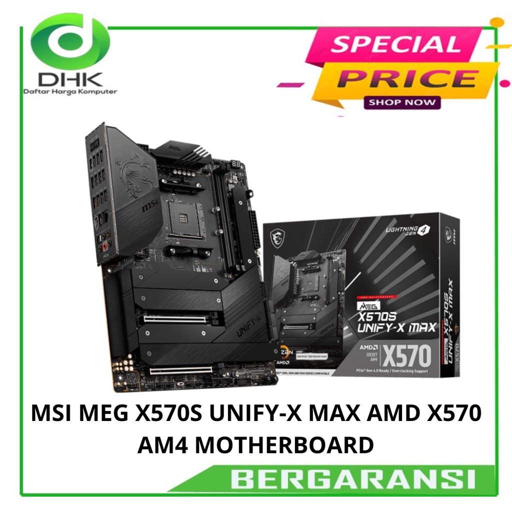 MSI MEG X570S UNIFY-X MAX AMD X570 AM4 MOTHERBOARD