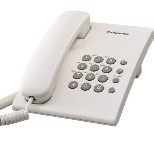 Terbaru | FG2 | Telepon Panasonic KX-TS505 Standard Phone - Putih