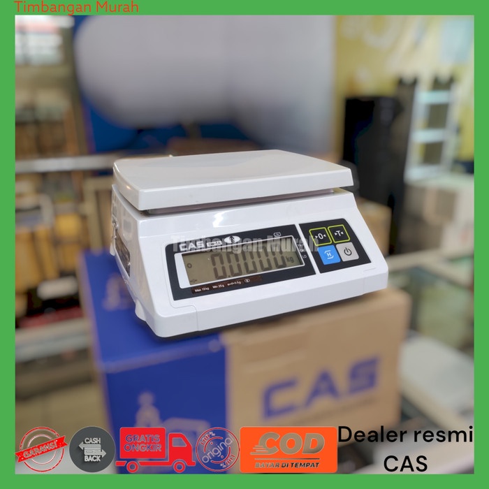 Pengukur Timbangan Meja Digital Cas Sw-1A/Timbangan Kueh/Sembako/ Sarang Walet