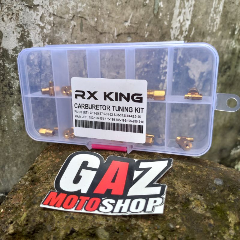 Spuyer Karburator RX King Pilot Jet Main Jet PJ MJ Tunning Kit set Karbu RxKing
