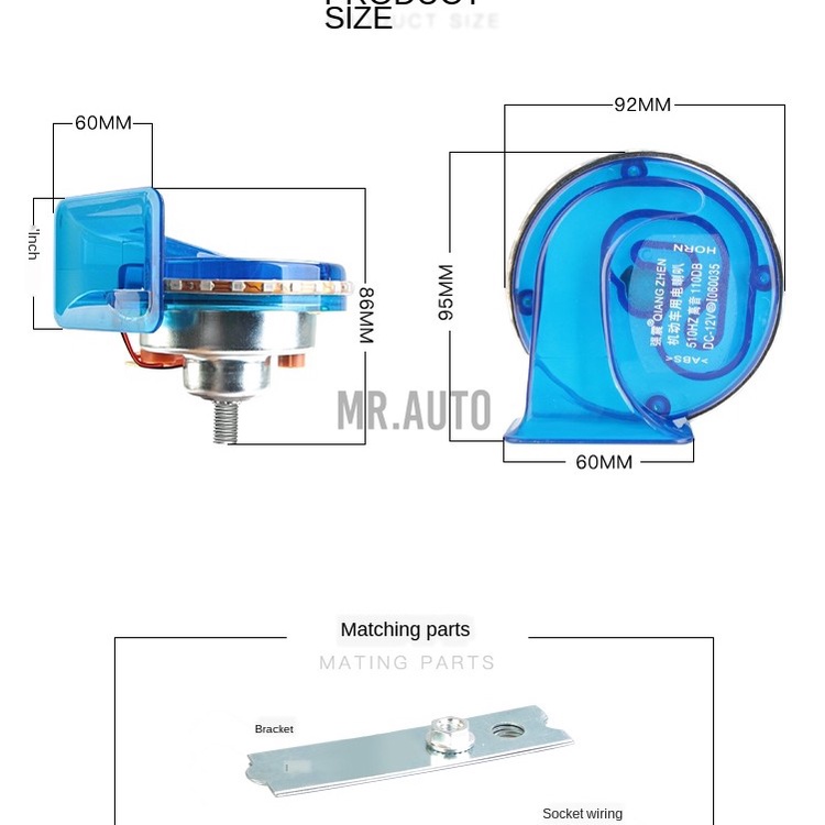 KLAKSON KEONG LED LAMPU MOBIL DAN MOTOR UNIVERSAL