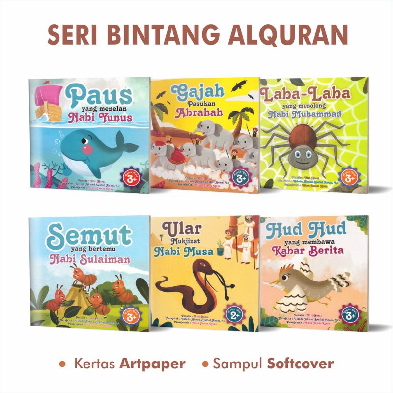 

Buku Cerita Anak Seri Binatang dalam Al Qur'an Lingkar Media