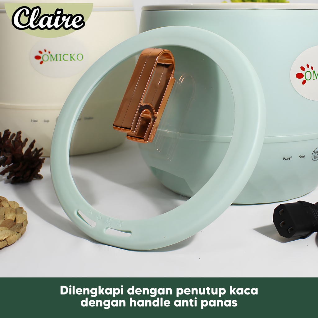 Magicom Multifungsi 1.6 Liter / Panci Elektrik Serbaguna / Rice Cooker Mini Portable