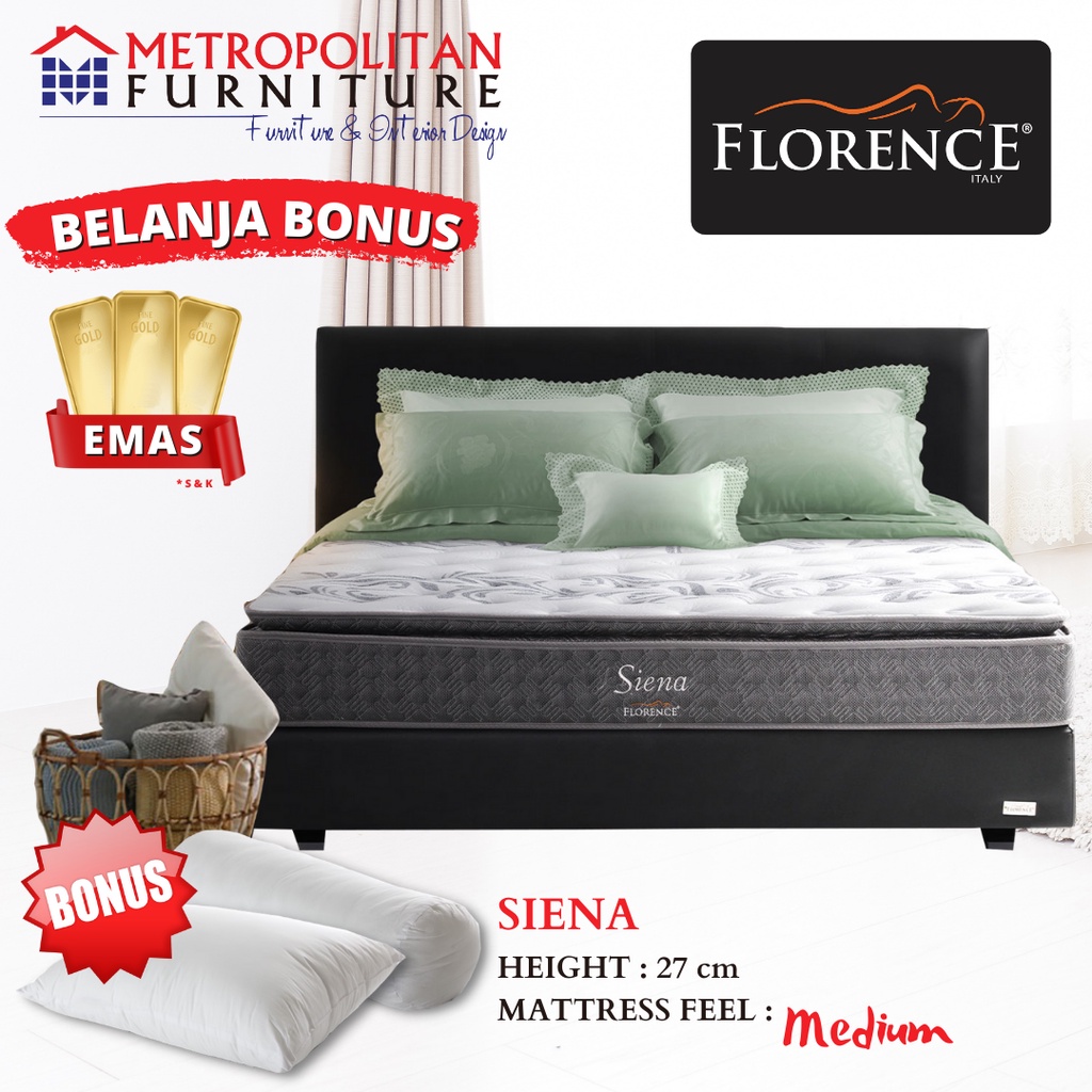 Kasur Springbed Florence Siena Spring bed matras