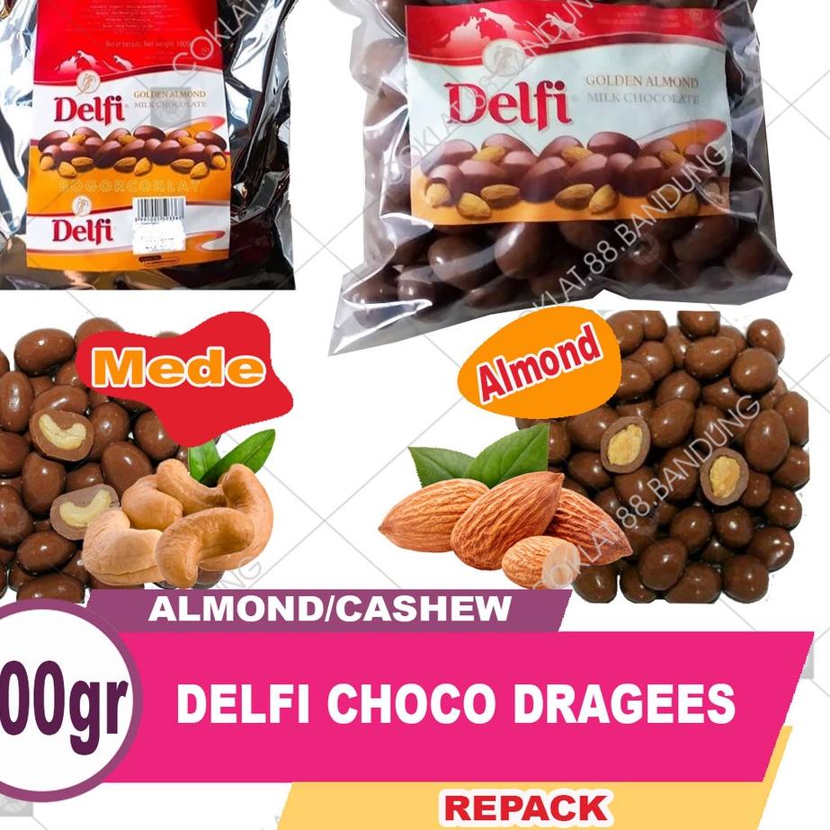 

Discount⚡️⚡️Delfi Almond 500gr Coklat Kiloan 500 gr, Delfi Mede 500 gram Choco Dragees Kemasan Repack 500g