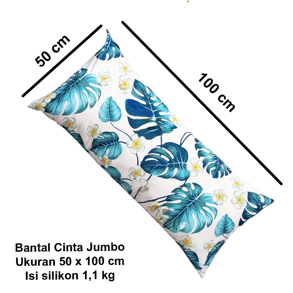 ✅COD Bantal Cinta Jumbo 50x100 Pillow Cushion 1100 Gram Dekorasi Kamar Sofa Bed Sofabed Ruang Tamu Minimalis Perlengkapan Rumah