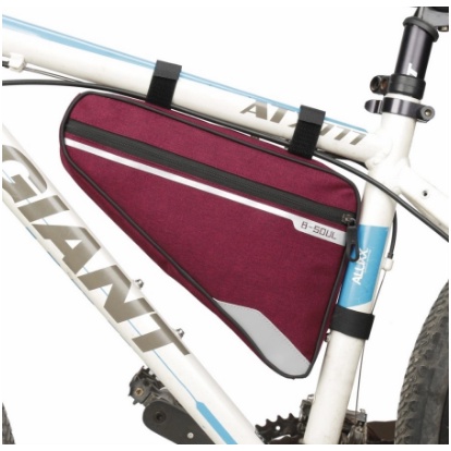 Tas sepeda B-SOUL model segitiga frame waterpfoof