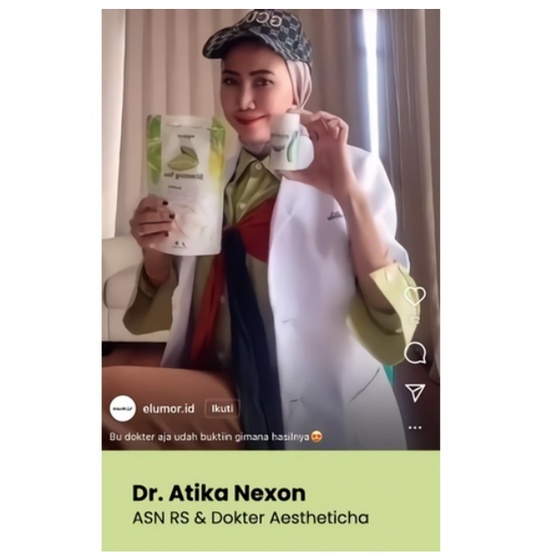 Elumor Slimming Tea I Teh Pelangsing Herbal Alami