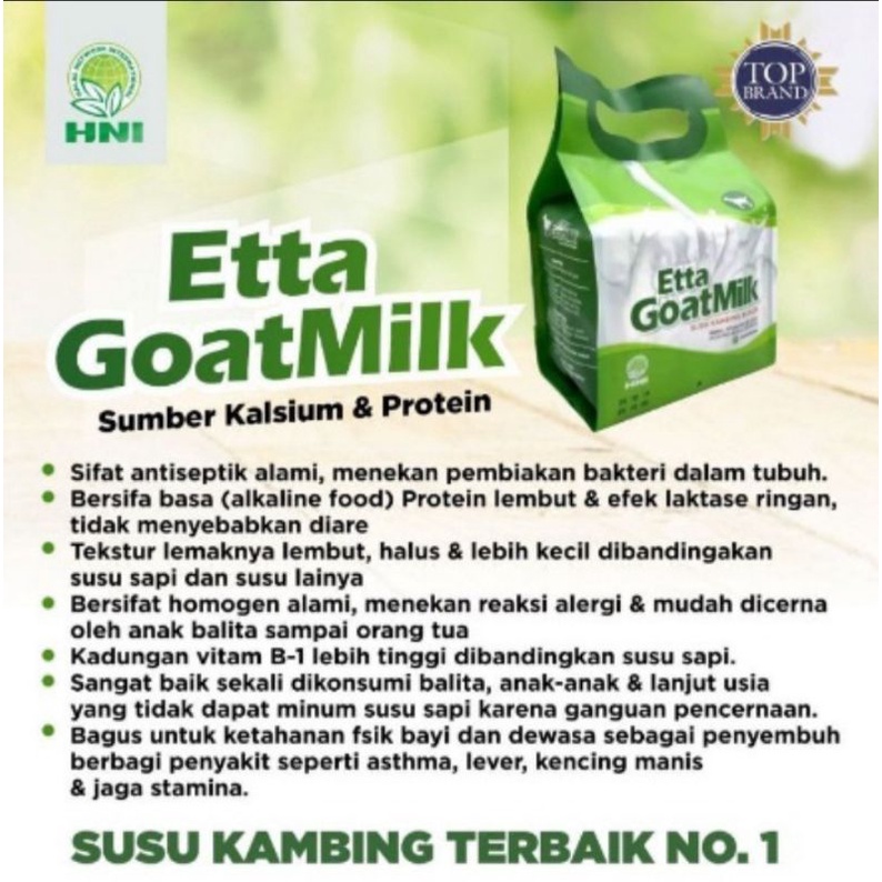 

SUSU ETTA GOAT MILK