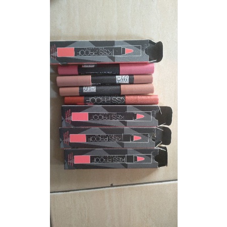 LIPSTICK KISSPROOF LIPSTIK KISS PROOF MENOW MATTE ORIGINAL 100%//[ ECER ] LIPSTICK HARE HIJAU