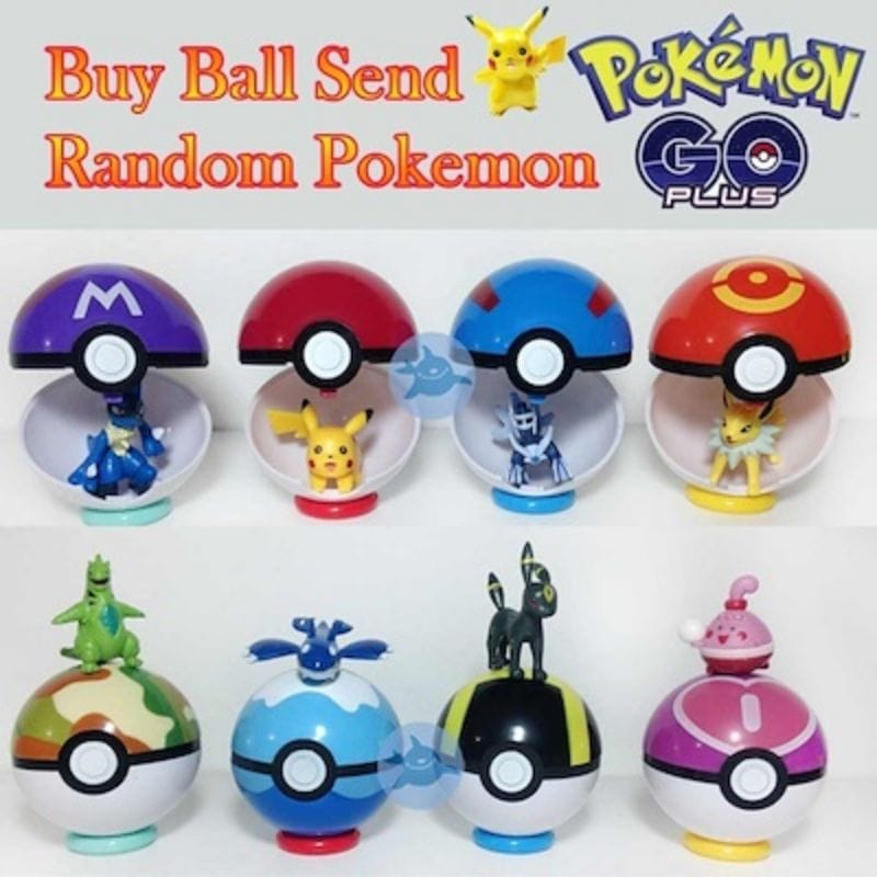 1 Pcs Mainan Bola Pokemon Go Lempar Karakter Pokemon
